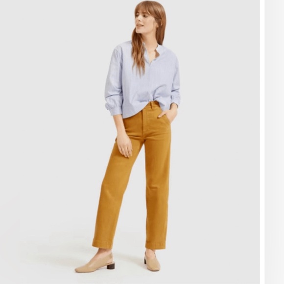Everlane Denim - Everlane The Straight Leg Crop Jean size 4 EUC